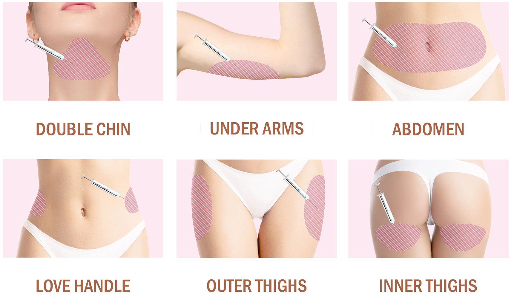 Injectables for fat reduction